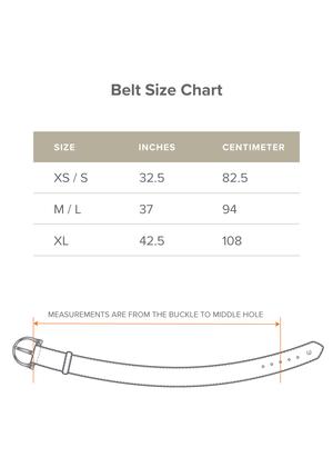 Kerrits Simple D Leather Belt - The Lexington Horse